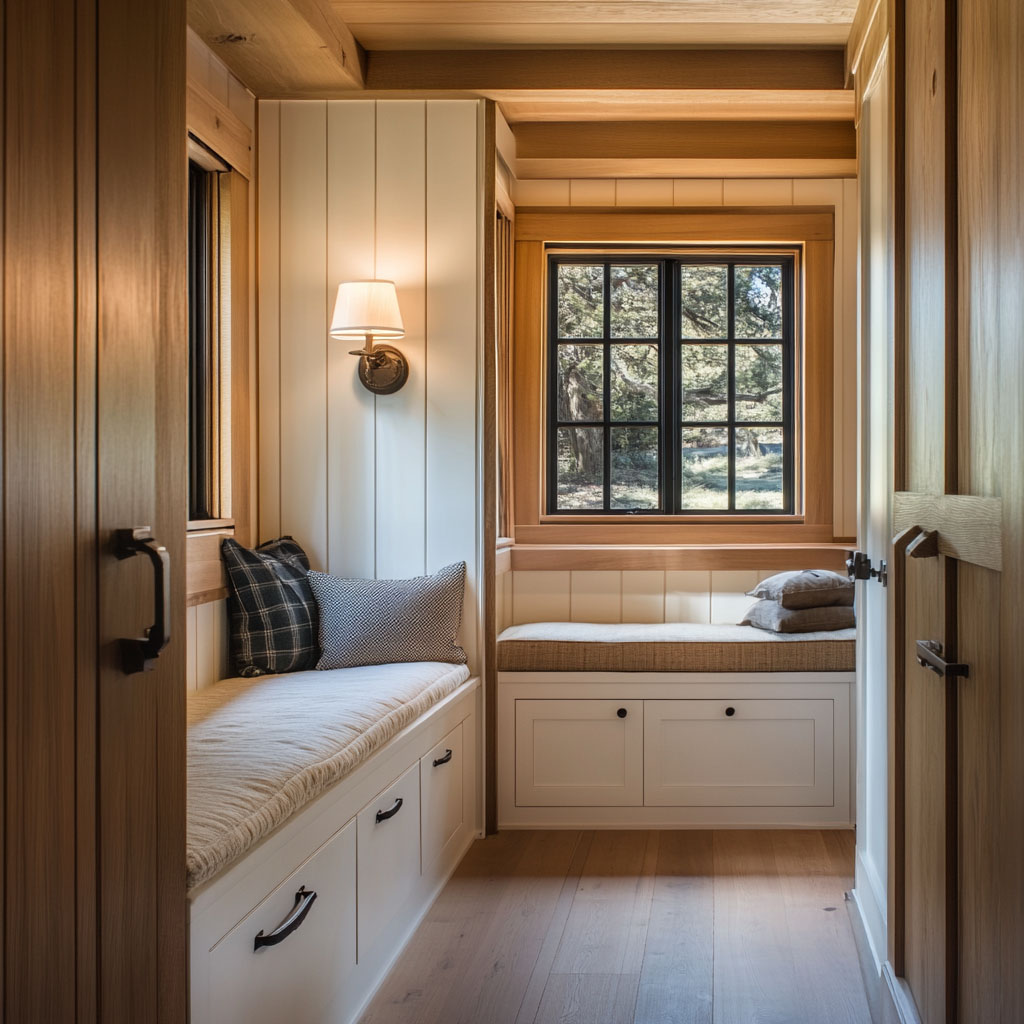 Wooden Cabinets & Built-In Design with JH Studio Furniture in King County Washington